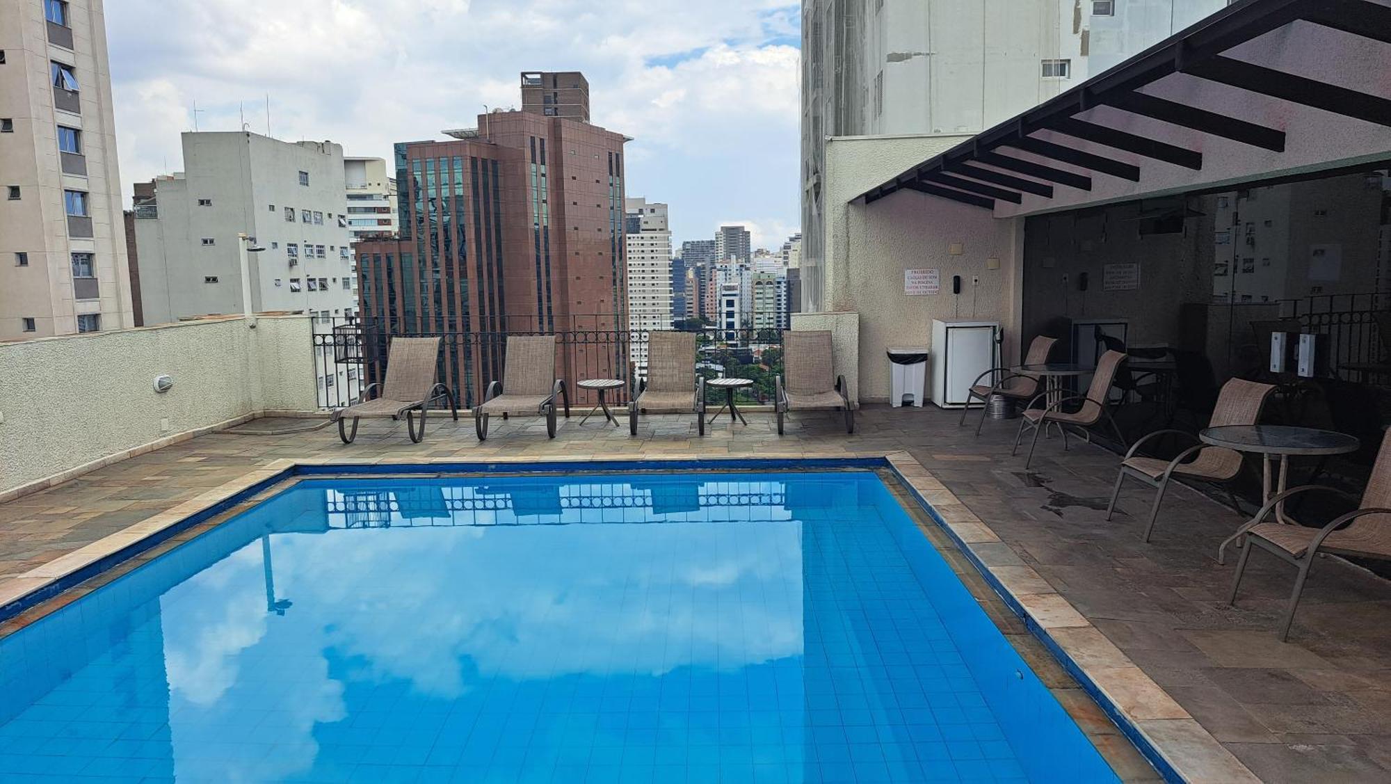 Flat Confortavel - Academia - Piscina - Garagem - Melhor Localizacao Do Itaim Bibi São Paulo Exterior foto