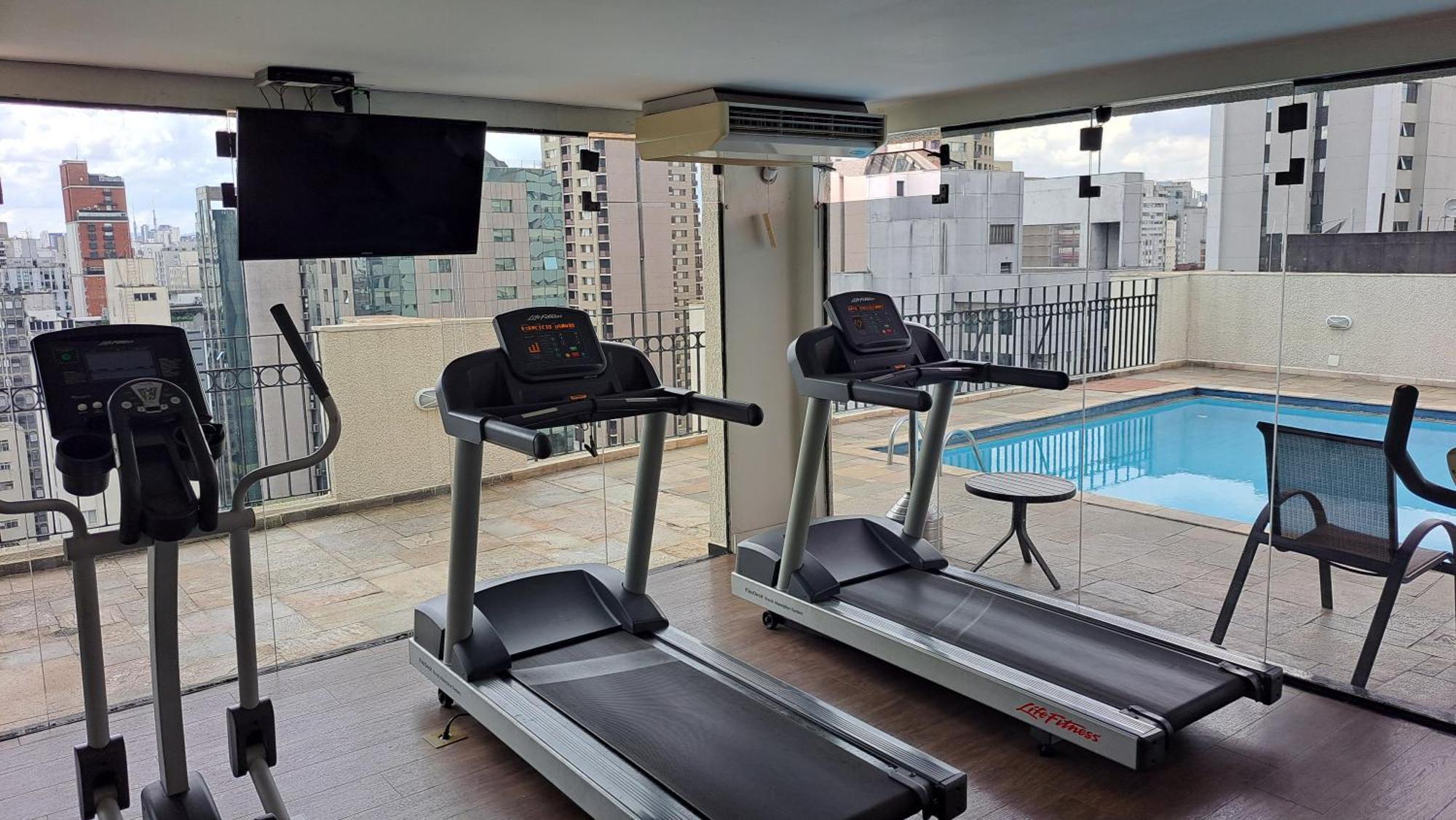 Flat Confortavel - Academia - Piscina - Garagem - Melhor Localizacao Do Itaim Bibi São Paulo Exterior foto